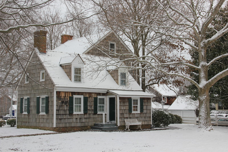 The Burton-Ingram House at Lewes Historical Society's historic complex. BY DENNIS FORNEY