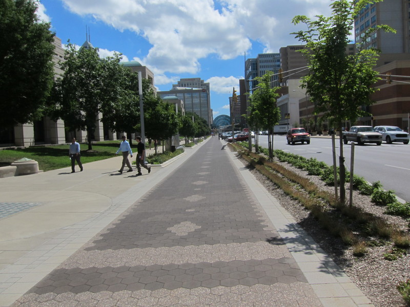 The Indianapolis Cultural Trail is an amazing system designed to get people outside and active and enjoying the many cultural assets of the city. BY DENNIS FORNEY