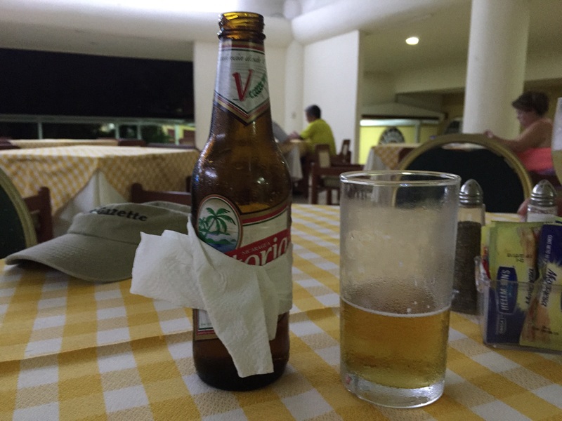 Local beers very good. Victoria's, Tona, Premium. BY DENNIS FORNEY DESDE NICARAGUA
