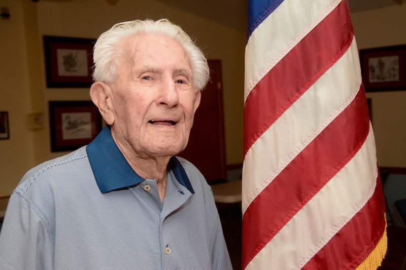 World War II veteran Pat Patterson served from the first day to the last day of World War II flying missions in the Pacific Theater. He said he was one of a handful of pilots to get airborne during the Dec. 7, 1941 attack on Pearl Harbor. BY RON MACARTHUR