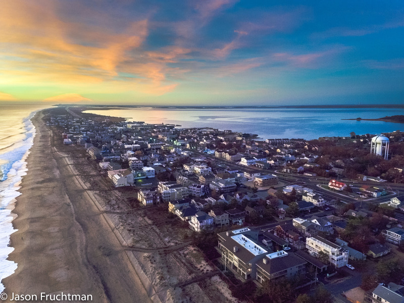 Cape Henlopen High School's Inspire 1 Captures Dewey Beach Delaware BY JASON FRUCHTMAN
