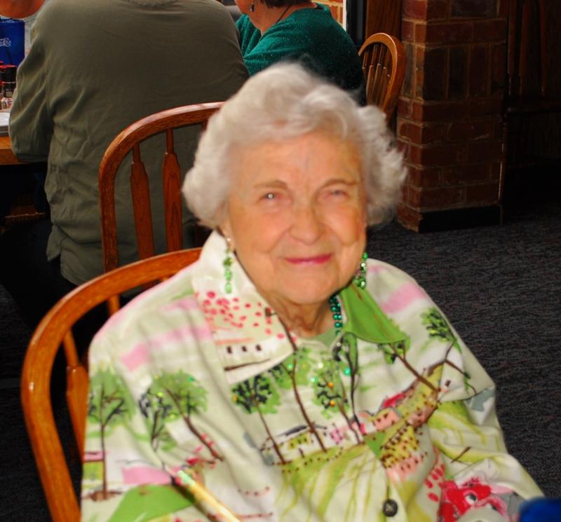Pauline Cottingham was recognized at a recent Westminster Presbyterian Church event for her many years of service. SOURCE SUBMITTED