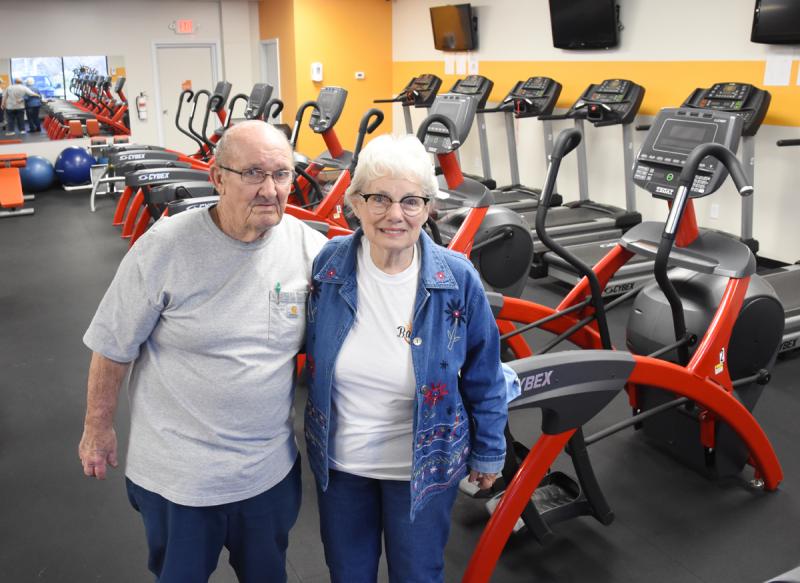 Ed and Bonnie Balcerski joined Bayside Gym in Long Neck shortly after it opened earlier this year. The couple, 86 and 79, respectively, have provided much inspiration to the other members in that short time. BY NICK ROTH