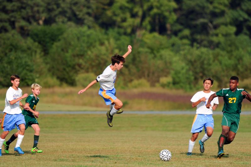 Nicholas Viera flys like a Canadian Goose. DAVE FREDERICK PHOTO