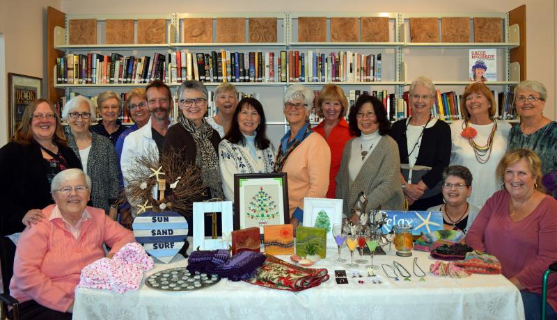 Shown are in back (l-r) Kathy Heacock, Sue Brown, Alleane Taylor, Karen Lunstead, Alex LeClaire, Pam Smith, Marty McClaren, Kath Johnson, Jan Daily, Sue O’Brien, Jena Hom, Jane Miller, Kris Acker and Margaret Keefe. In front are Matti Laschenski, Gwen Johnson and Jackie Bake. SUBMITTED PHOTO