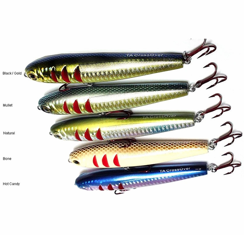 The Tactical Anglers CrossOver Stalker lures by "Crazy" Alberto Knie. SUBMITTED PHOTO