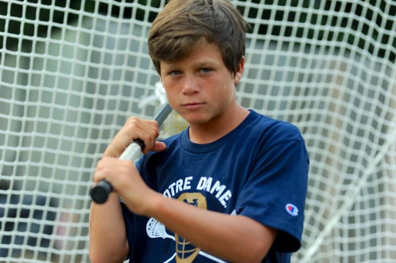 Mikey Frederick is a stellar student-athlete who is hiding in plain sight. He turned 13 July 12. DAVE FREDERICK PHOTO