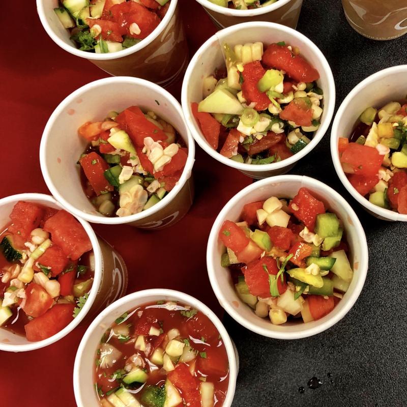 Wicked Refreshing Watermelon Gazpacho