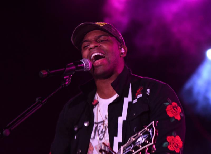 Jimmie Allen played to two sold-out crowds Saturday night.