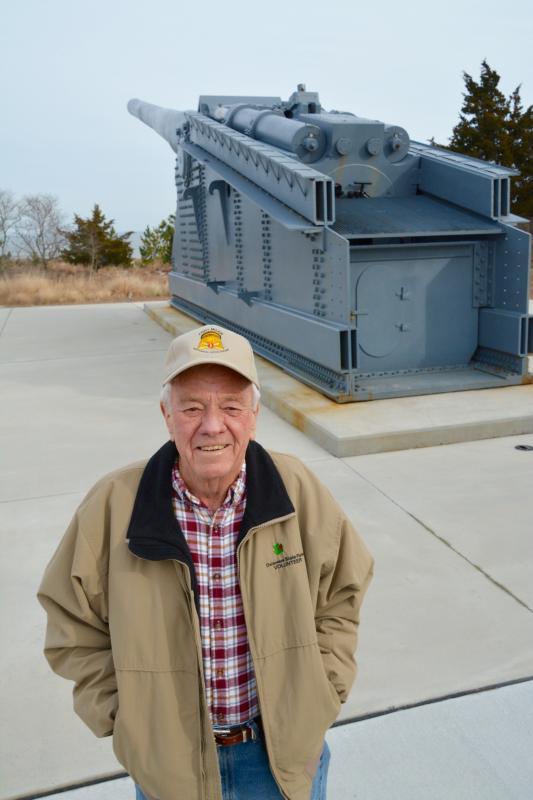Bunker Buster Tom Anderson is the 2018 Fort Miles Historical Association Lee Jennings Memorial Award winner.