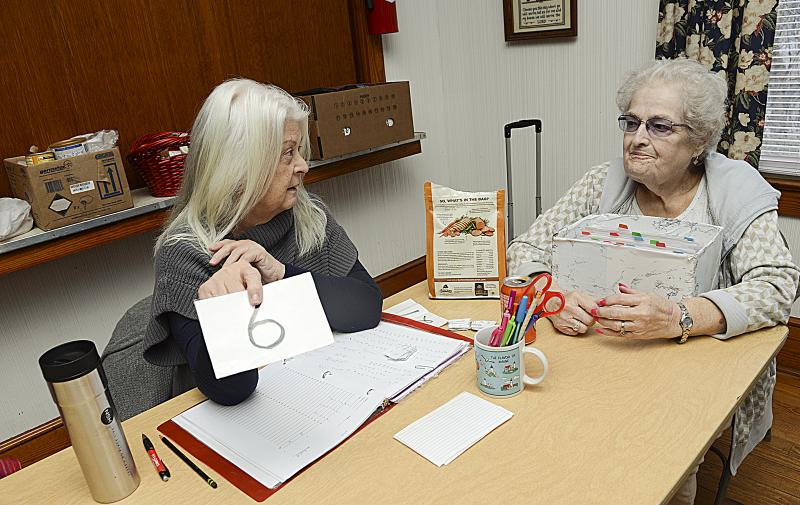 Paxon Barker, left, and Paula Anuszewski keep the records for MCFP.