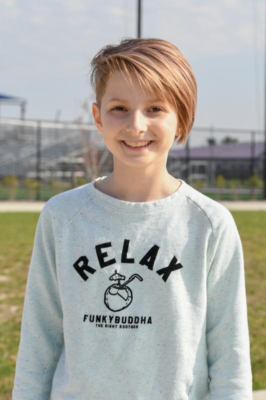 Stella Stone at Sunday’s Power 2 Parkinson’s 5K. DAVE FREDERICK PHOTO