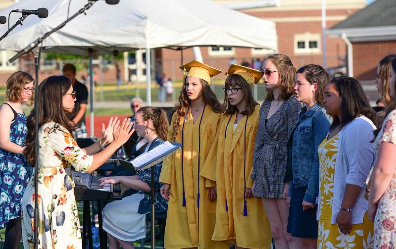 The Cape Chorale sings “Bridge Over Troubled Water.”