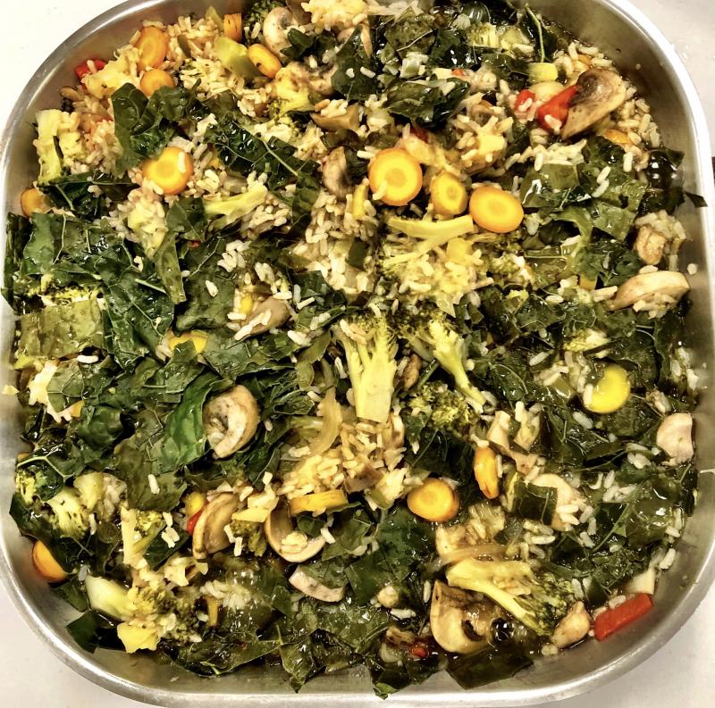 Sweet ‘n Sour Veggie Stir Fry