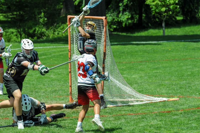 Mikey Fred scores for the Roughriders.