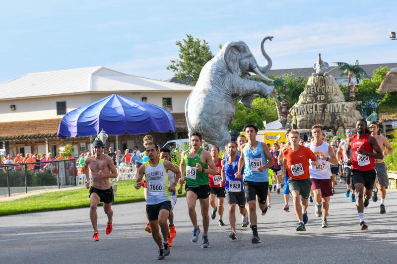 The start of the Jungle Jim’s 5K. DAVE FREDERICK PHOTO
