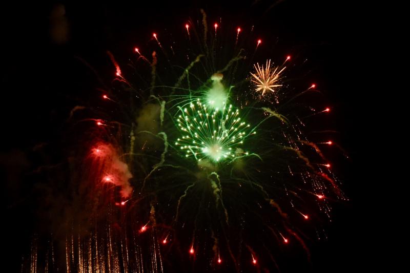 It was a great view of the fireworks from across the Lewes-Rehoboth Canal along Gills Neck Road. RON MACARTHUR PHOTO