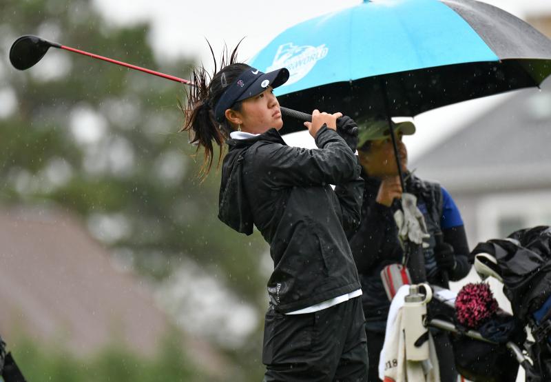 Susan Xiao garnered first with a 7-under-par 209 in the Lady Blue Hen Invitational at Rehoboth Beach Country Club. DAN COOK PHOTOS