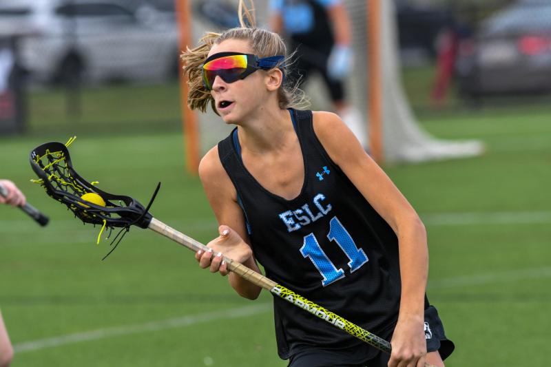 Grace Wiggins, a Mariner eighth-grader and member of the ESLC 2024 team, plays all the sports.