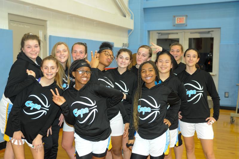 Cape JV players do a spontaneous snap, like NFL players after a turnover.