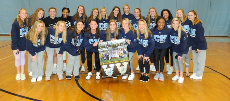 Cape Henlopen state championship field hockey team.