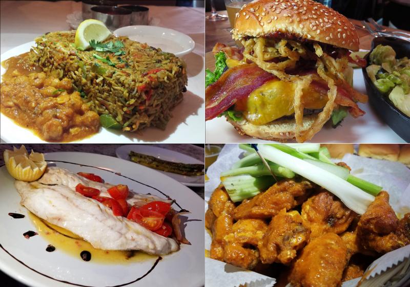 From biryani to burgers, from branzino to Buffalo wings, we've got it all here at the beach. BOB YESBEK PHOTOS