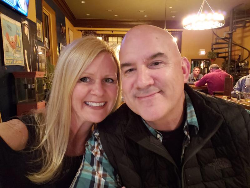 Tony Zigman, shown with his wife, Tracy, is a former four-sport athlete at Cape Henlopen High School who lettered for three years on the University of Kentucky football team. Zigman was born and raised in Lewes and moved back in the mid-2000s. SUBMITTED PHOTOS
