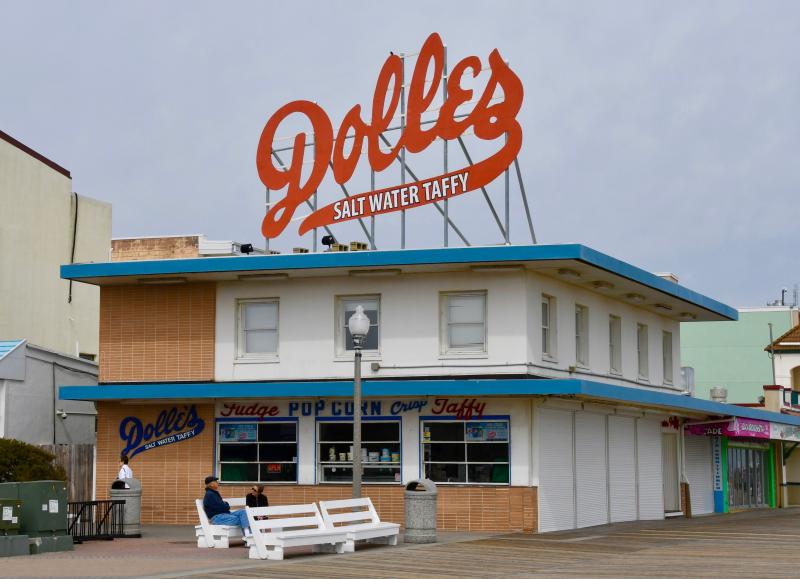 Dolle’s moved to this location at 1 Rehoboth Ave. on the Boardwalk in 1928, one year after opening. RON MACARTHUR PHOTO