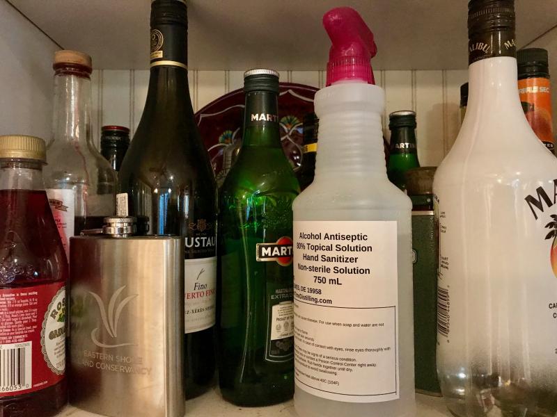 Many people’s alcohol cabinets have taken on a new look during the COVID-19 pandemic. DENNIS FORNEY PHOTO