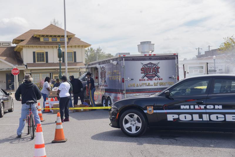 Milton Police Department promoted the event and provided directional aid.