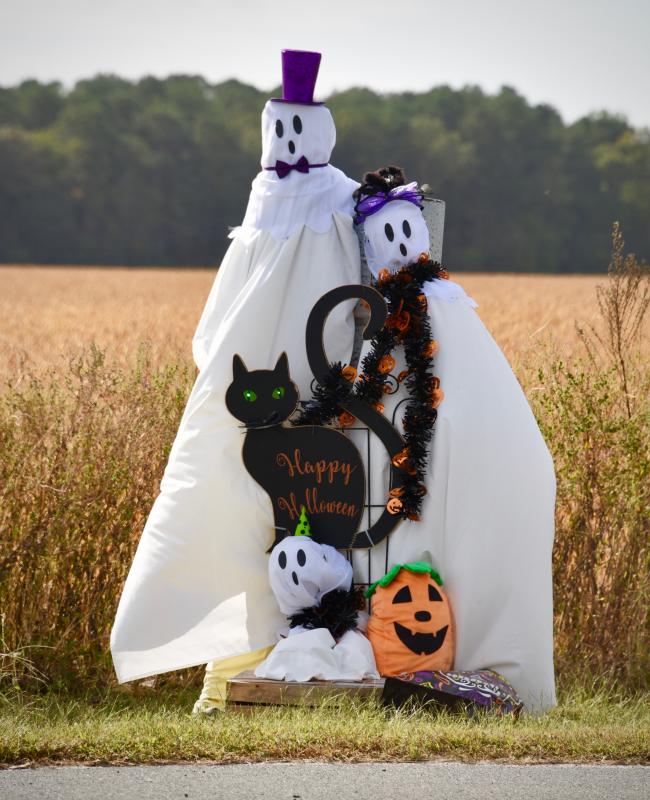 People were eagerly awaiting the Pole Family’s Halloween costumes, which are usually the most creative of the year.