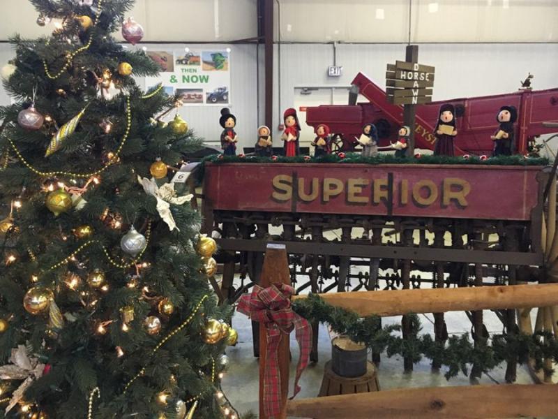 The Delaware Agricultural Museum and Village is decorated for A Farmer’s Christmas 1890-2020 through Saturday, Dec. 19. FACEBOOK.COM/DELAWAREAGMUSEUM PHOTO