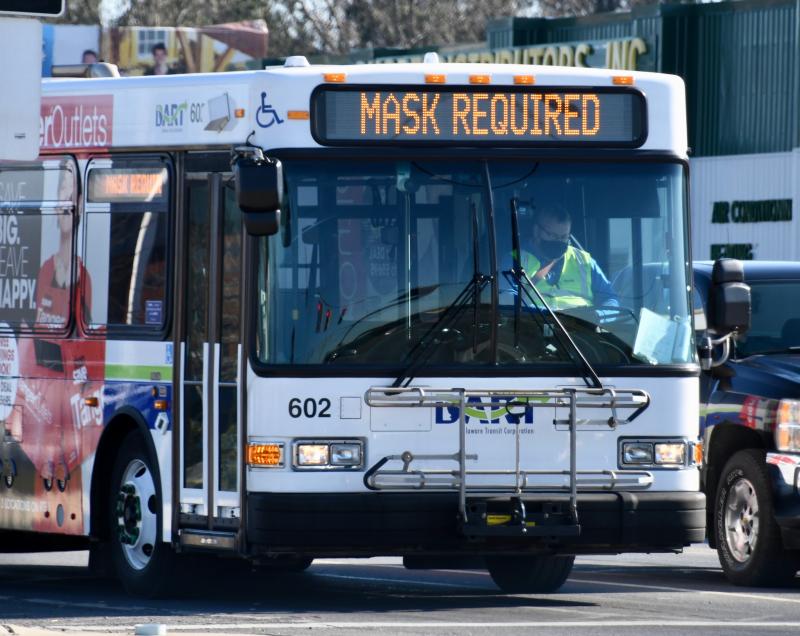 DART buses have strict COVID-19 protocols in place for riders and drivers.