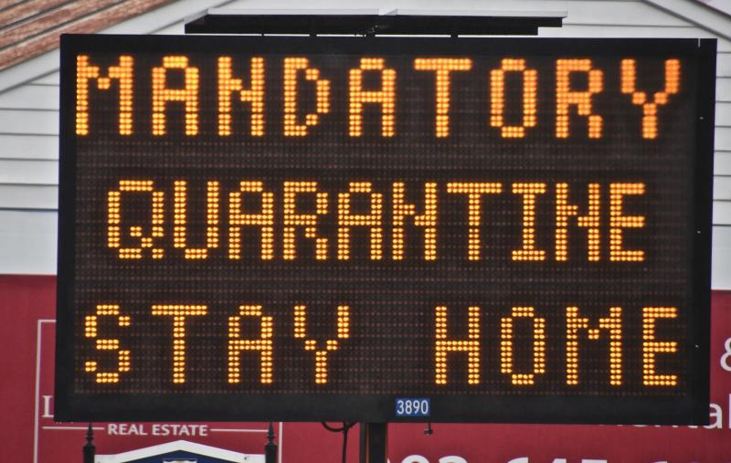 Under the state of emergency, starting March 29, 2020, out-of-state residents coming to the area are required to quarantine for 14 days. The order is lifted June 1 as Phase 1 of the state’s reopening plan begins.