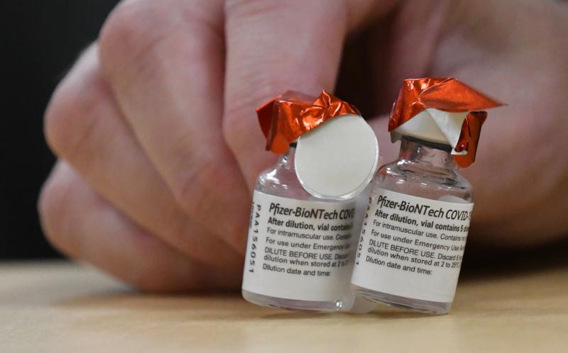 The first doses of the Pfizer vaccine arrive Dec. 14, 2020, in Delaware; the next day vaccinations begin.