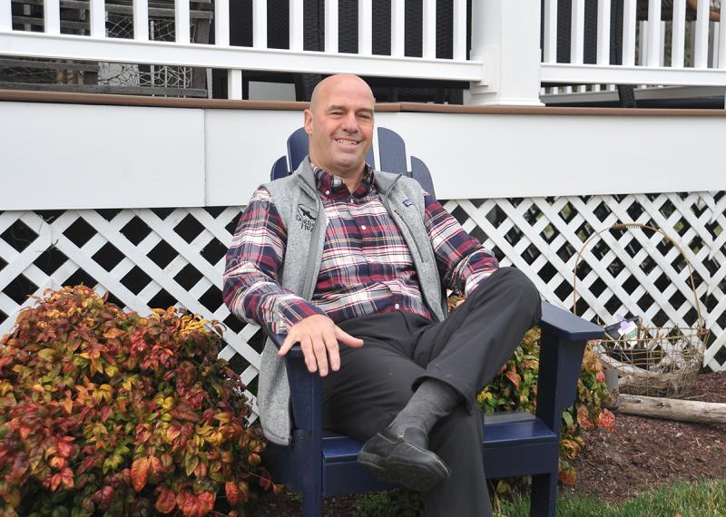 Lewes Beach resident Khalil Saliba has entered the race for Lewes City Council. NICK ROTH PHOTOS
