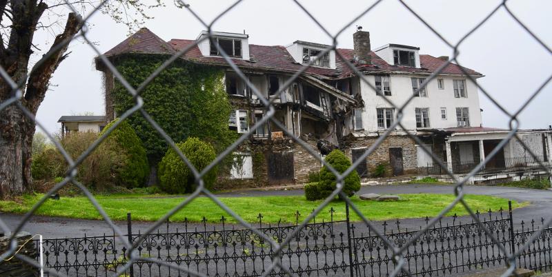 After 13 years of neglect, nature has started to reclaim Hill Top House Hotel in Harpers Ferry, W. Va. RON MACARTHUR PHOTOS