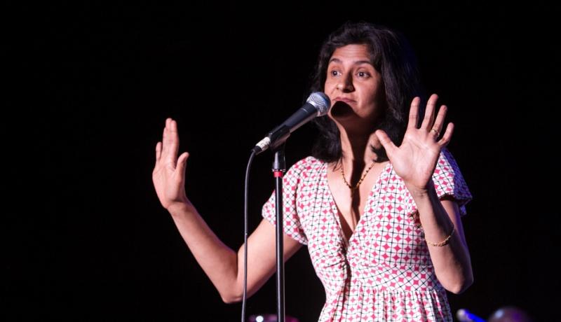 My friend Nimisha, whose solo shows inspire me!