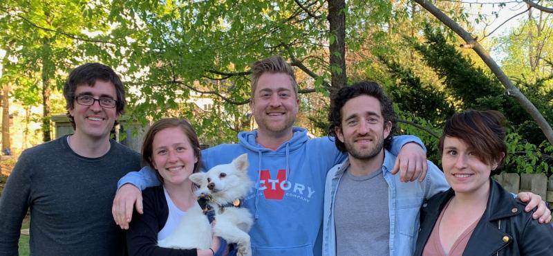 The five Seyfried kids–we never gardened when they were growing up:-(