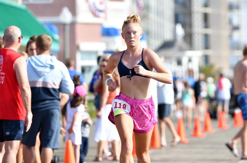 Elizabeth Melson, 17, of Lewes places 18th with a time of 40:53.6.