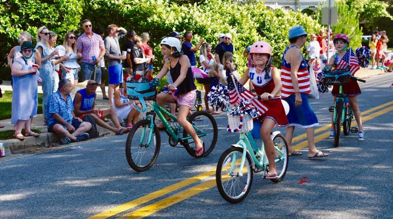 What would Doo Dah be without kids on bikes? And there lots of them July 4 in downtown Lewes.