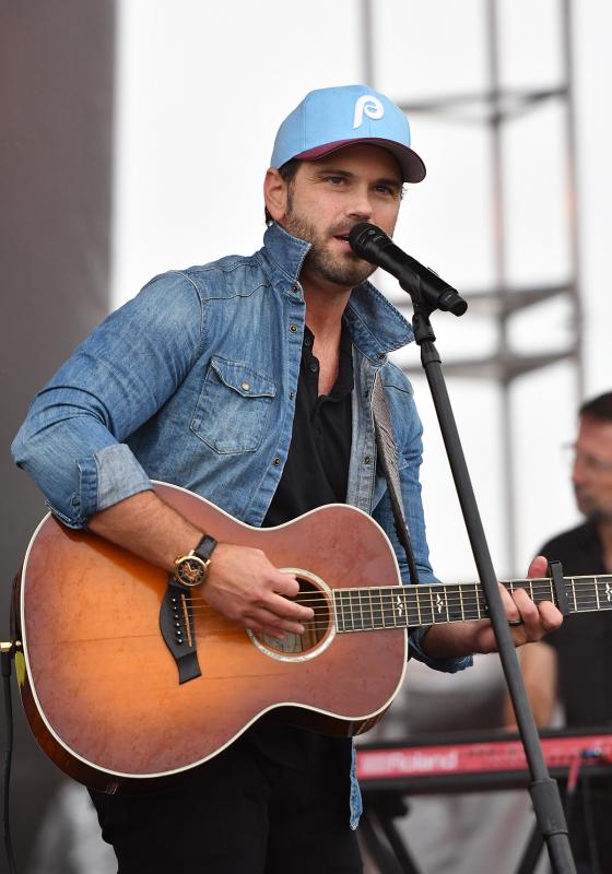 Country music star and Smyrna native Chuck Wicks opened for Jimmie Allen.