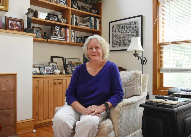 Brook Hedge, shown in a picture from 2018, has resigned as chair of the Lewes Board of Adjustment. NICK ROTH PHOTO