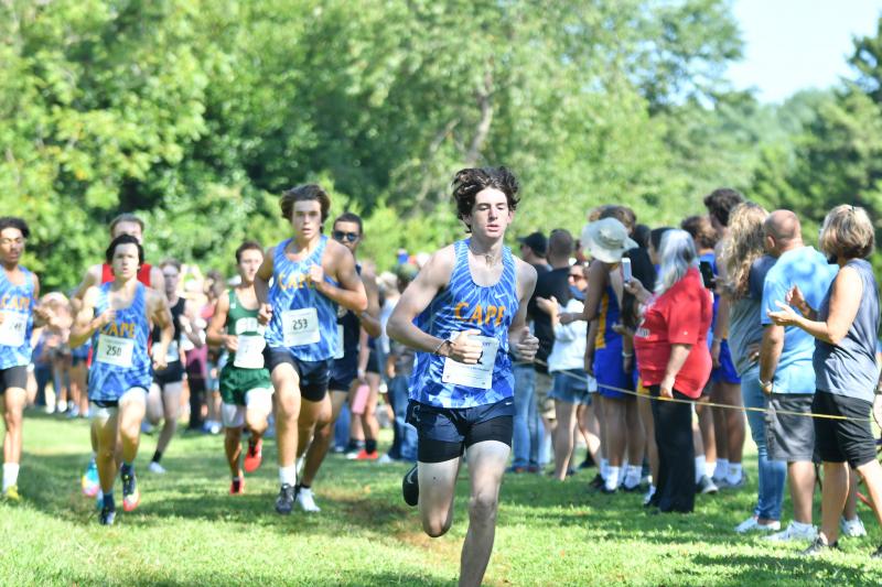 Cape boys at Lake Forest Invite are led by Joey DeGregory.