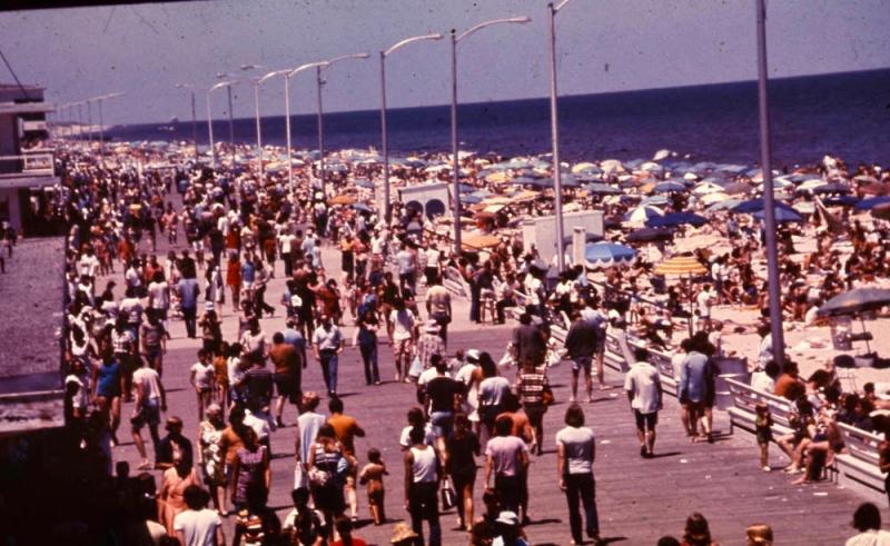 The beaches and Boardwalk of Rehoboth Beach have been a winning crowd draw for the resort city for more than a century. This Delaware Economic Development Office photograph from 2015 shows a Boardwalk scene not unlike what was experienced this summer. DELAWARE PUBLIC ARCHIVES PHOTO