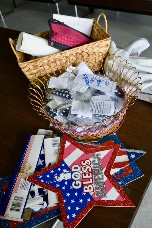 Pocket flags for Reservists to carry with them are being collected and distributed this weekend.
