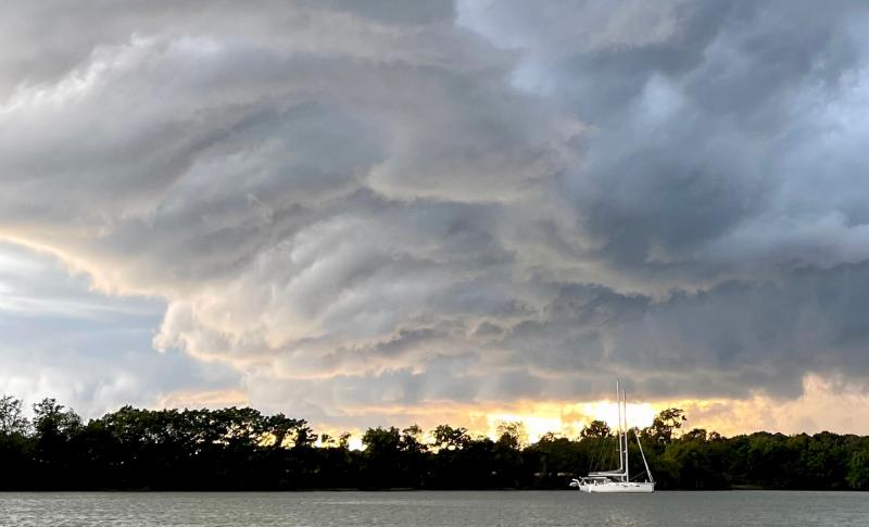 Global warming and climate change may be contributing to the more dynamic and structured cloud formations we’ve seen in recent years. DENNIS FORNEY PHOTO