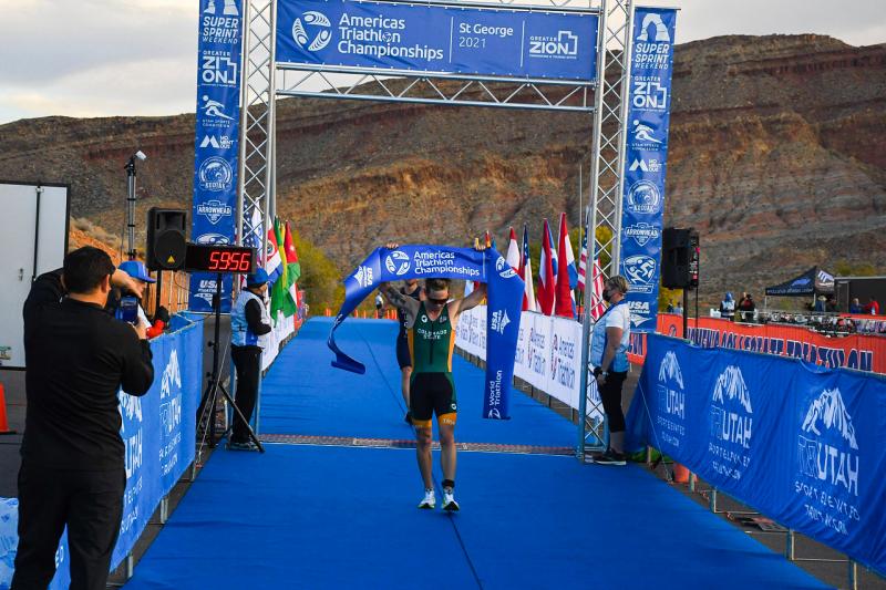 Jake Bamforth wins the U25 Elite Development to earn a professional title. SUBMITTED PHOTO
