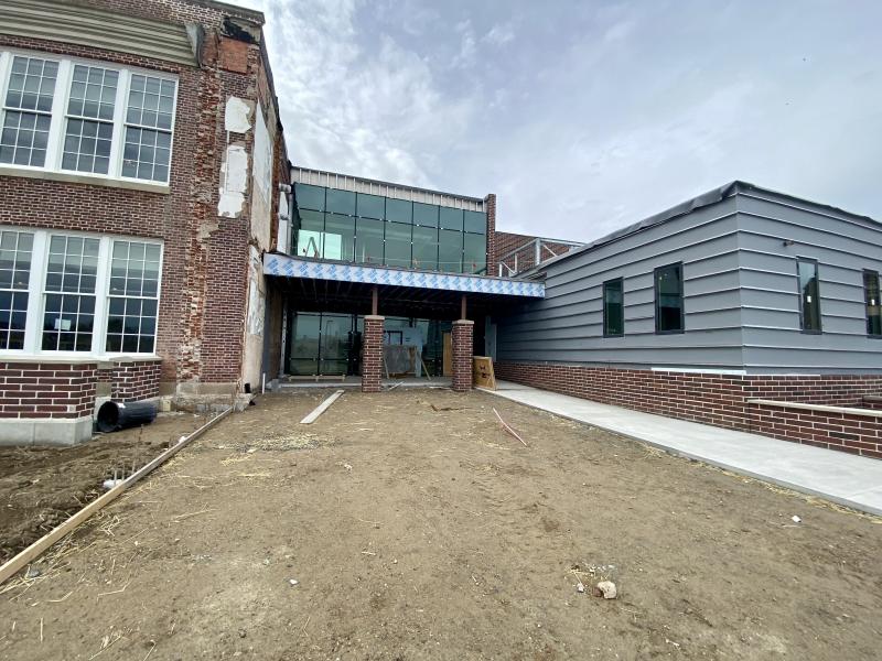 Visitors will be able to access the auditorium through its own entrance.