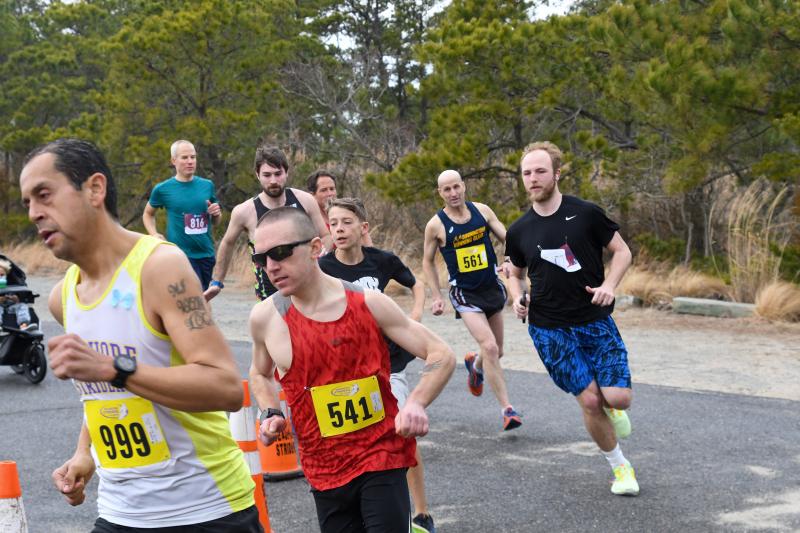 The start of the Shamrock Shuffle 10-Miler and 5K.